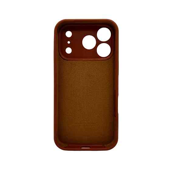 Чохол для смартфона Silicone Full Case AA Camera Protect for Apple iPhone 17 Pro 42,Saddle Brown Київ