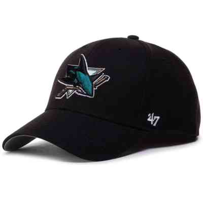 Кепка 47 Brand NHL San Jose Sharks H-MVP22WBV-BK чорний, сірий (888442734505) Винница