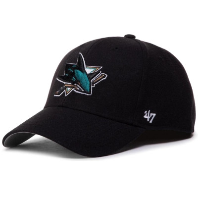 Кепка 47 Brand NHL San Jose Sharks H-MVP22WBV-BK чорний, сірий (888442734505) Винница - изображение 1