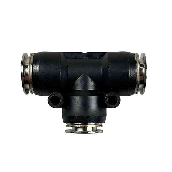 Аварійне метал+пластик трійник 12x10x12 з'єднання Мукачево