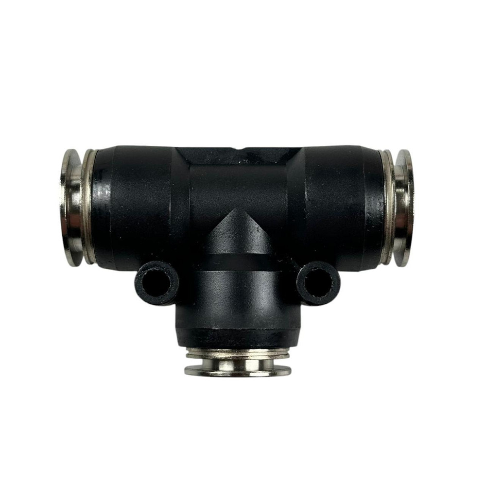 Аварійне метал+пластик трійник 12x10x12 з'єднання Мукачево - фото 1