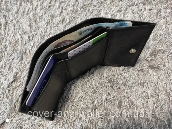 Оригинальный маленький женский кожаный бумажник ST Leather Киев