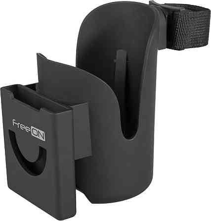 Держатель 2 в 1 для коляски FreeON, black Киев