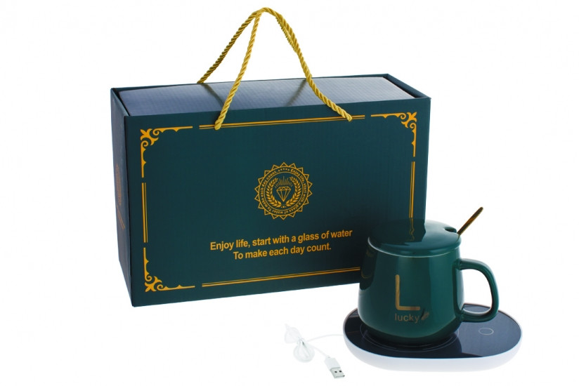 Чашка Lucky з підігрівом від USB подарункова коробка Вінниця - фото 2