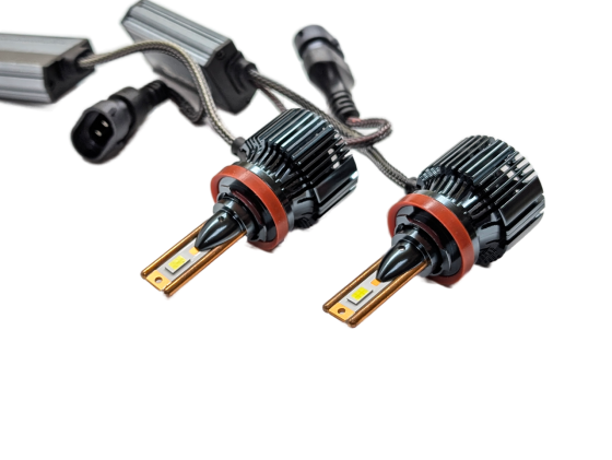 Комплект світлодіодних ламп StarLight Ultra +200% H11 (H8/H9/H16) 55W 6000K 12V Харків