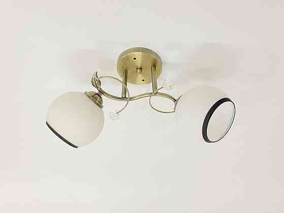 Люстра стельова на 2 плафони 6220J/2 Бронза Коломия