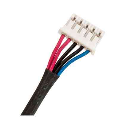 Роз&apos;єм живлення ноутбука з кабелем для Lenovo PJ585 (прямоугольный + center pin), 5-p Универсальный (A49071) Вінниця