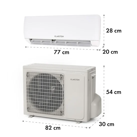 Зовнішній блок спліт-системи Klarstein Windwalker Smart Split 12 000 BTU/3,6 кВт, витрата повітря 600 м3/год OU Рівне - фото 6