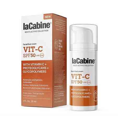 Сонцезахистний гель-флюїд обличчя з вітаміном С Vit-C Invisible SPF 50 LaCabine, 30 мл Дніпро