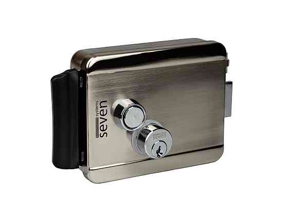 Замок електромеханічний із хромованої сталі SEVEN EL-7729 Київ