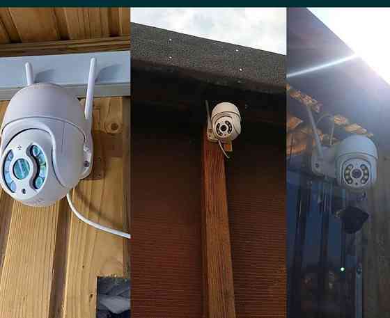 Вулична бездротова зовнішня Wi-Fi ip Камера 1080p 2mp ICSee XMEye. Харків