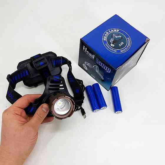 Фонарь налобный A50-TG, Power Bank 3x18650 GY-22 Львов