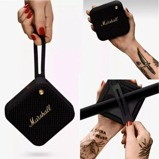 Портативна Bluetooth колонка Marshall WILLEN BT з потужним звуком і фірмовим ретро-дизайном Київ