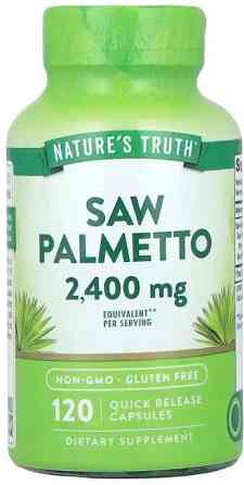 Со Пальметто Nature's Truth Saw Palmeto 2400 мг 120 капс Київ
