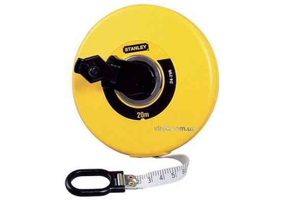 Стрічка STANLEY " FIBERGLASS " 20мх12мм, в пластмасовому корпусі Одеса