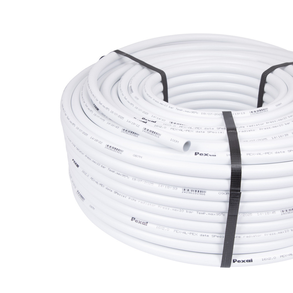 Труба металопластикова PEXAL PERT/AL/PERT 16х2 мм, 100 м SD300W16 Київ - фото 9