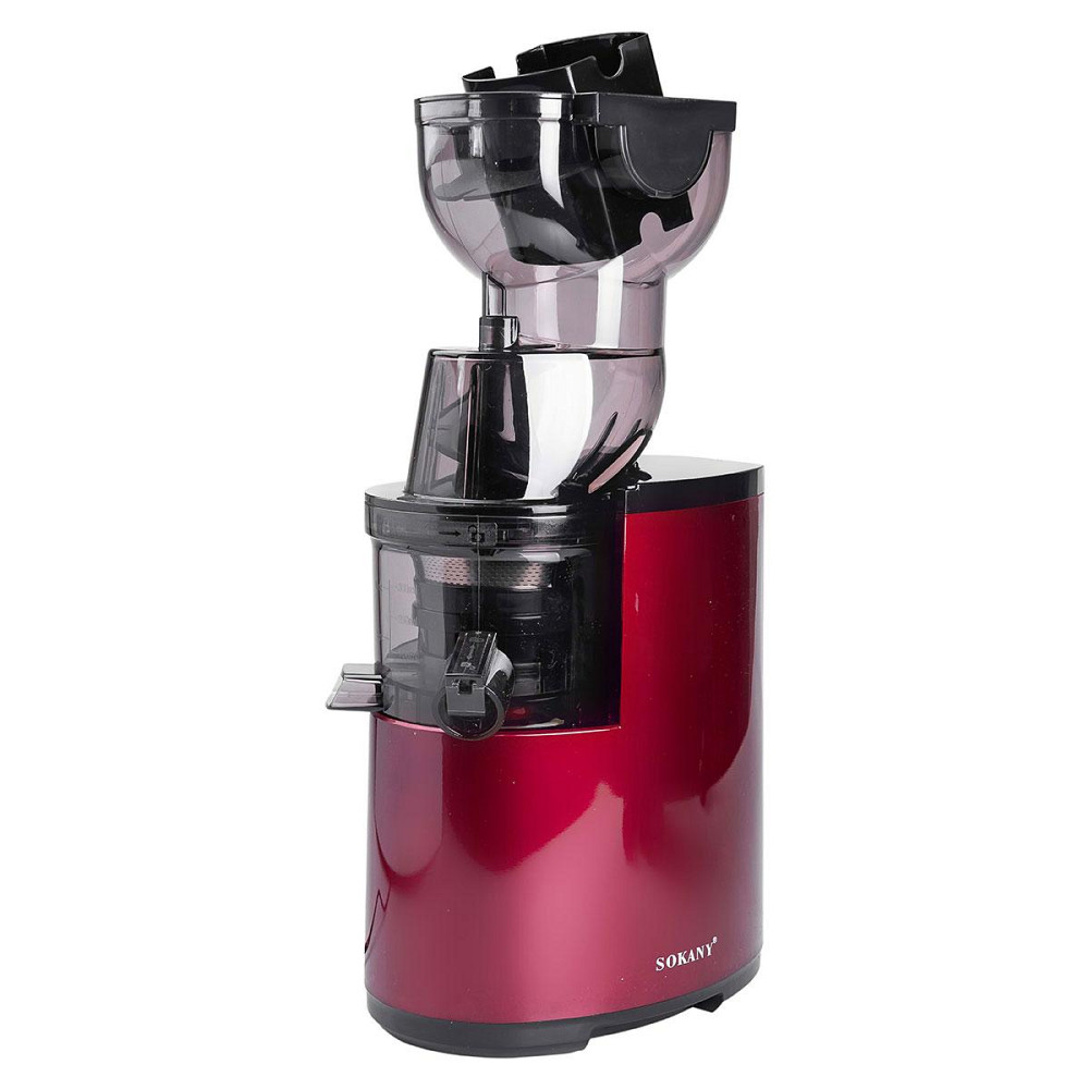 Соковижималка для томатів Sokany JE-25, 300 Вт, червона Київ - фото 8