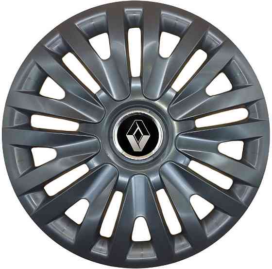 Автомобільні модельні ковпаки R16 SJS Renault 412 4шт, чорні Київ