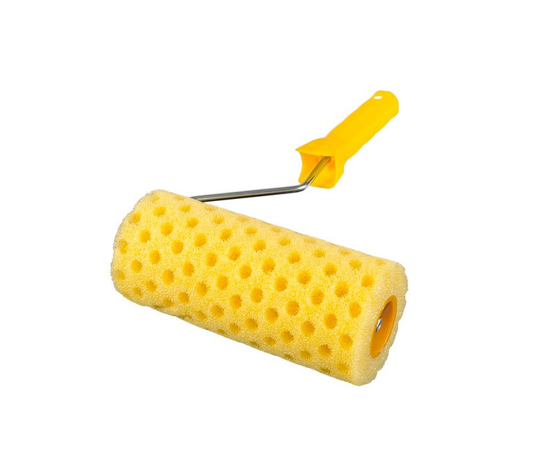 MASTERTOOL Валик малярський структурний MASTERTOOL Moltopren Decor Peas 80/180 мм Ø 6 мм з ручк Коломия - фото 5