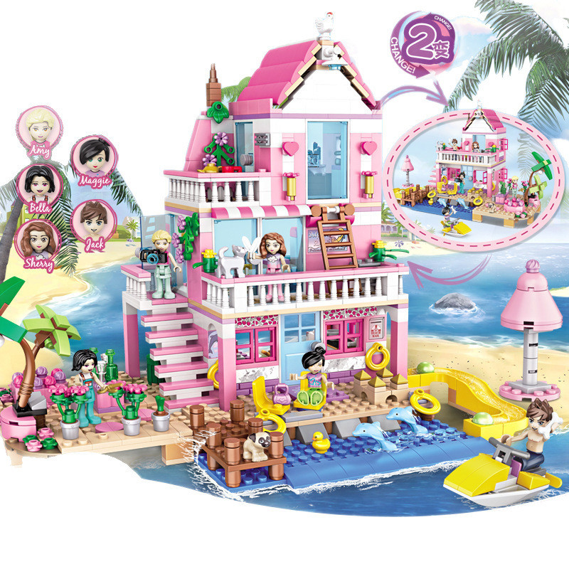 Конструктор Chaobao Пляжная вилла, 822 деталь Киев - изображение 6