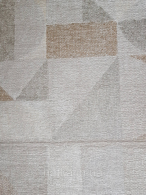 Обои виниловые на флизелине Rasch Riva 1.06х10 геометрия фигуры бежевые песочные золотистые 972511 Киев - изображение 2