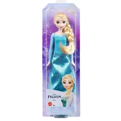 Кукла Disney Frozen принцесса Эльза из м/ф Ледяное сердце в платье со шлейфом (HLW47) Винница