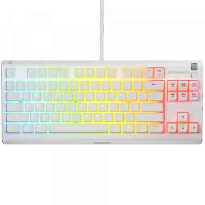Клавиатура SteelSeries Apex 3 TKL USB UA White (64819) Винница