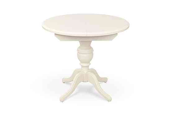 Стіл обідній Гермес Д=89 ( +38 ), ваніль Киев