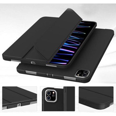 Чохол до планшета Armorstandart Tri Fold Soft TPU Silicone Apple iPad Pro 11&quot; M4 2024 Black (711744) Вінниця - фото 2