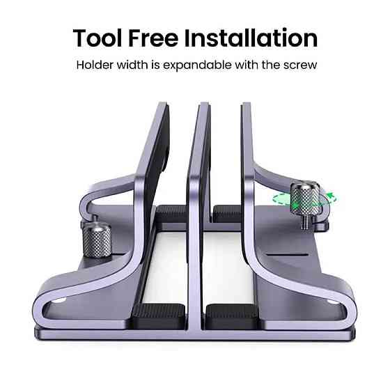 Подставка для ноутбука UGREEN LP258 Vertical Laptop Stand (Dual-slot)(UGR-60643) UGR-60643 Одесса