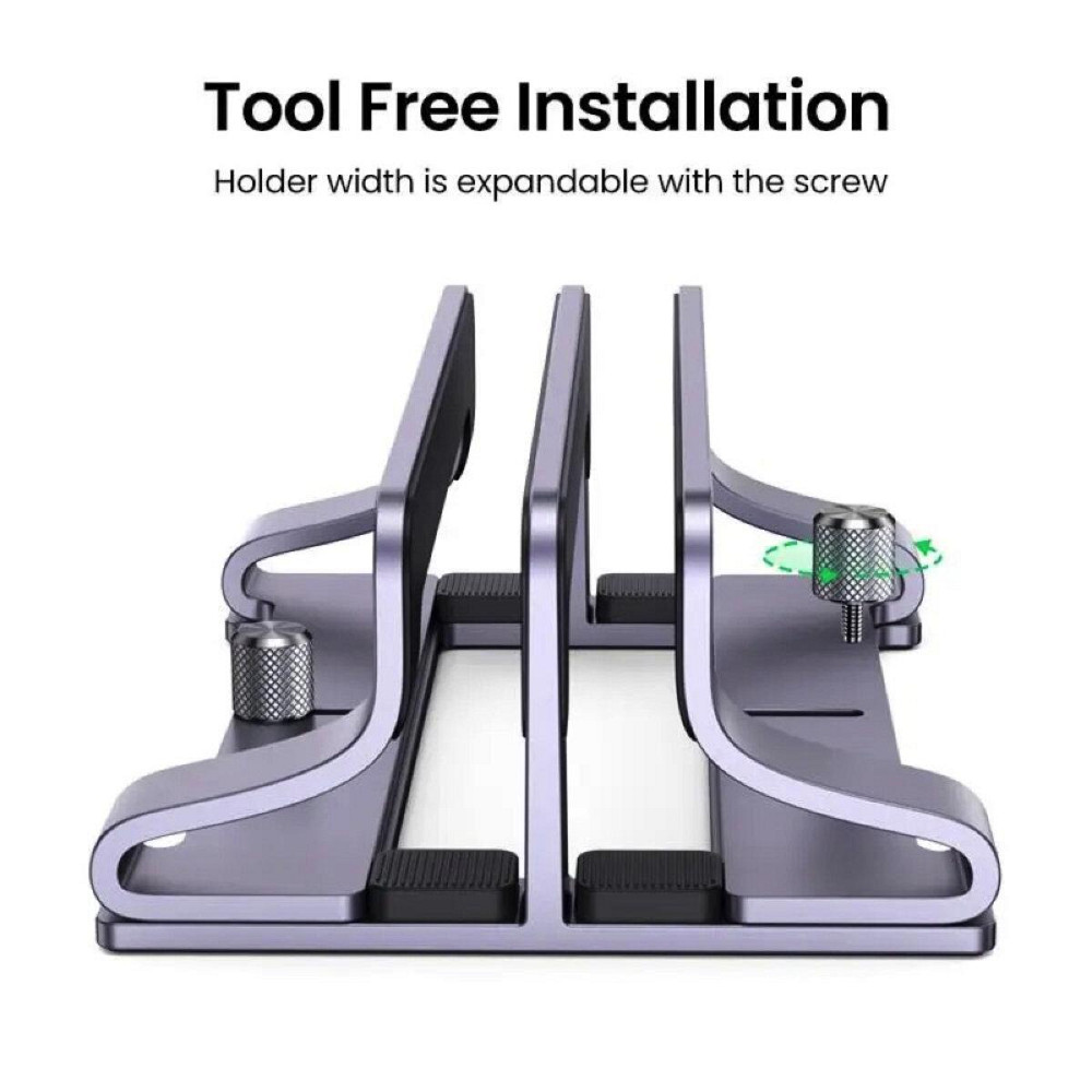 Подставка для ноутбука UGREEN LP258 Vertical Laptop Stand (Dual-slot)(UGR-60643) UGR-60643 Одесса - изображение 2