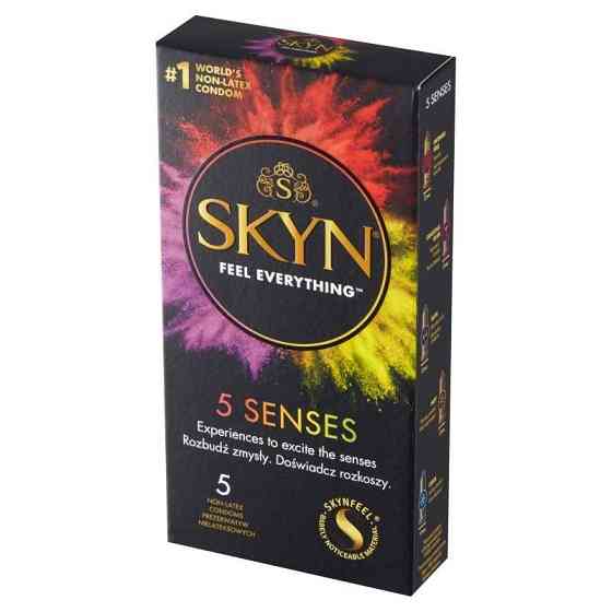 Презервативи - Skyn 5 Senses, 5 шт. Sex Aura Київ