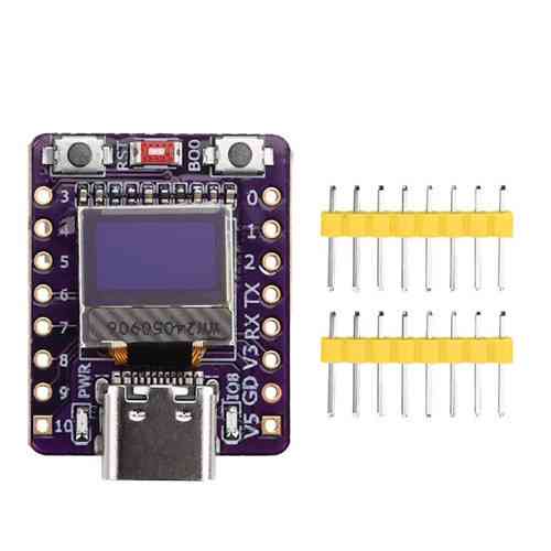 Плата разработчика ESP32-C3 с дисплеем 0.42