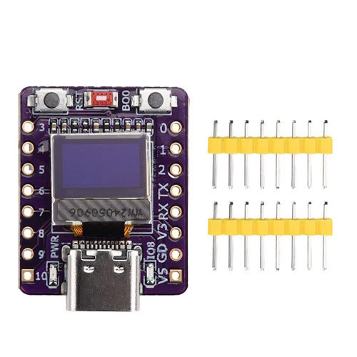 Плата разработчика ESP32-C3 с дисплеем 0.42
