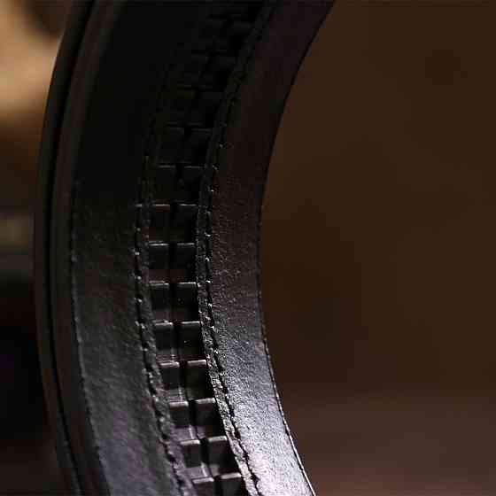 Оригінальний чоловічий ремінь Vintage 20364 Чорний Київ