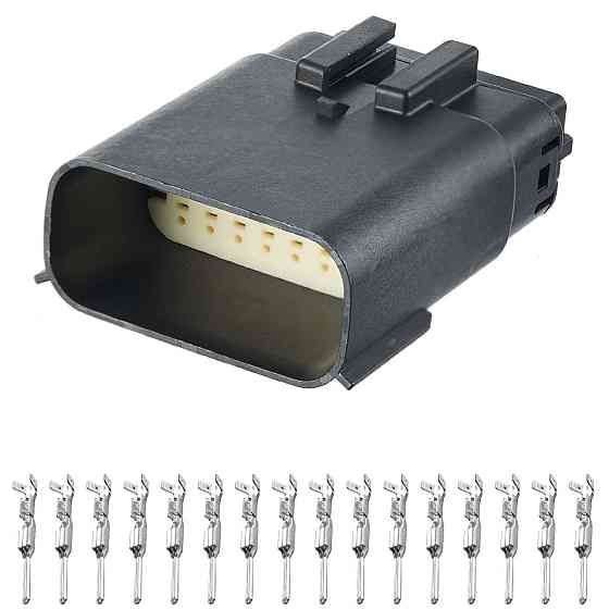 Разъем коннектор 16-кон., Фара, 33482-1601, 33482-8601, 33482-1637, Molex Америка Много Ford 41347 Киев