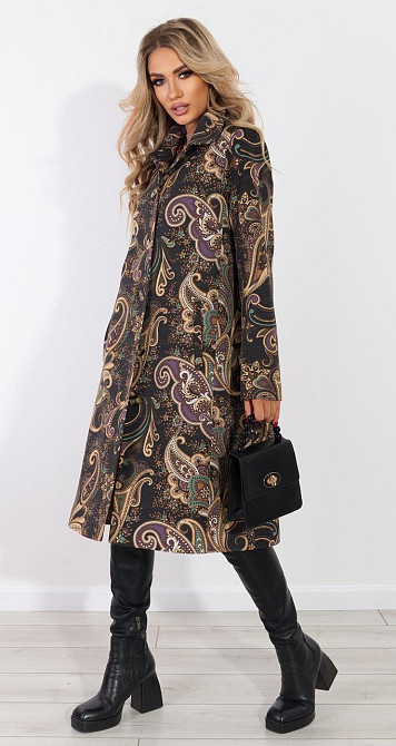 Легке пальто цікавого крою (48) Київ - фото 4