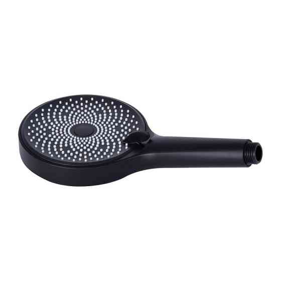 Душевая система из латуни Qtap Slavonice на три потребителя (с изливом) QTSLA111BLM45906 Black Matt Харьков