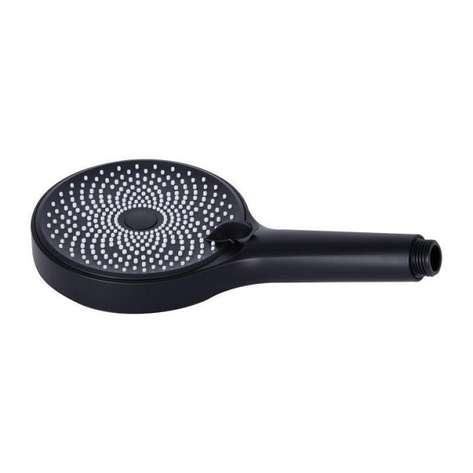 Душевая система из латуни Qtap Slavonice на три потребителя (с изливом) QTSLA111BLM45906 Black Matt Харьков - изображение 6