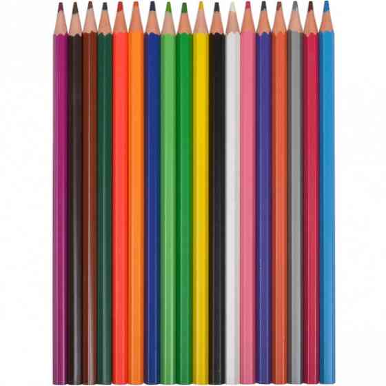 Дитячі олівці для малювання CR755-18 Luminoso elastico "С", 18 кольорів Вінниця