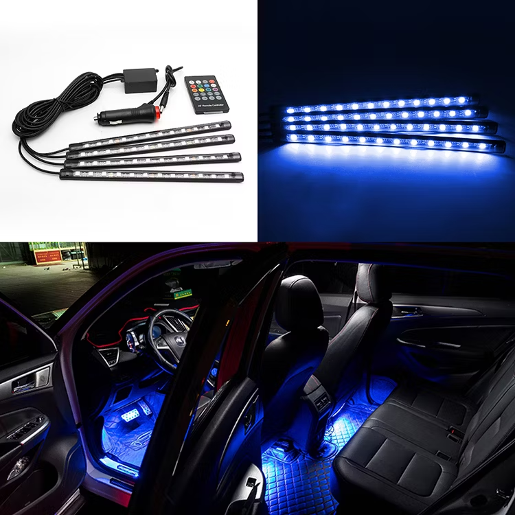 Подсветка салона авто RGB с пультом и музыкой Киев - изображение 8