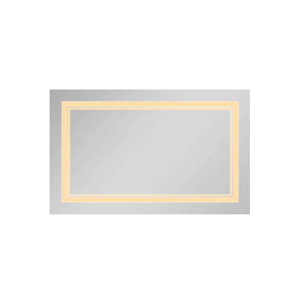 Дзеркало Qtap Cardinal (CA1) 800х500 з LED-підсвіткою Touch, з антизапотіванням, з димером, темп. кольору (3000-6500K) Reverse Київ - фото 18