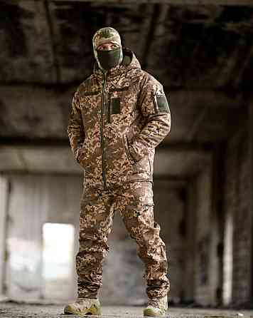 Зимний тактичкеский костюм PATRIOT 5в1 пиксель ВТ6944 Одесса