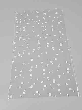 Пакет із малюнком для пакування подарунків (15*30) No380 (4) (ажурний) "Конфеті" (100 шт) Харків