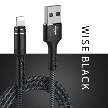 Lightning кабель Suntaiho 1м Black Киев