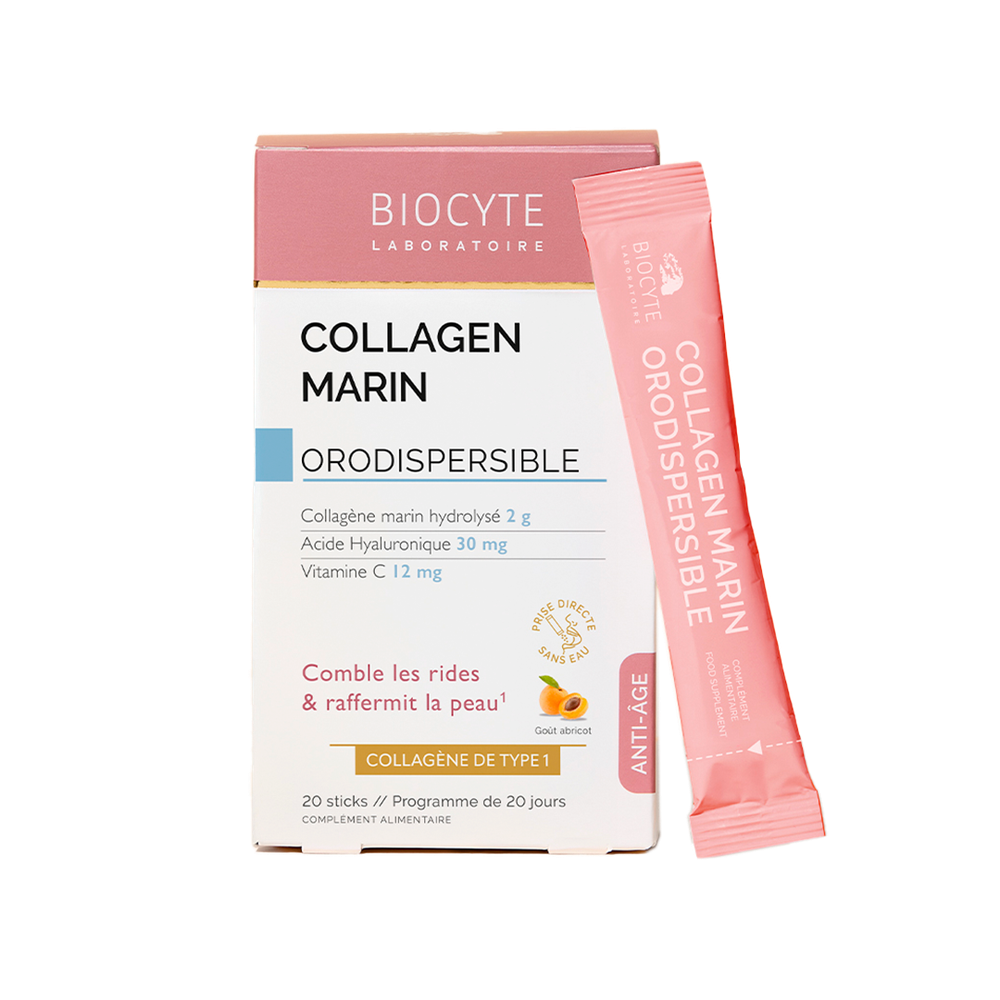 Biocyte Колаген для пружності та молодості шкіри COLLAGEN MARIN ORODISPERSIBLE, 20 стіків Дніпро - фото 1