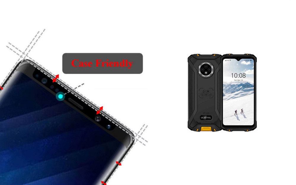 Захисне скло HyperGlass Pro для Oukitel WP8 Pro – максимальна чутливість та захист Київ - фото 4