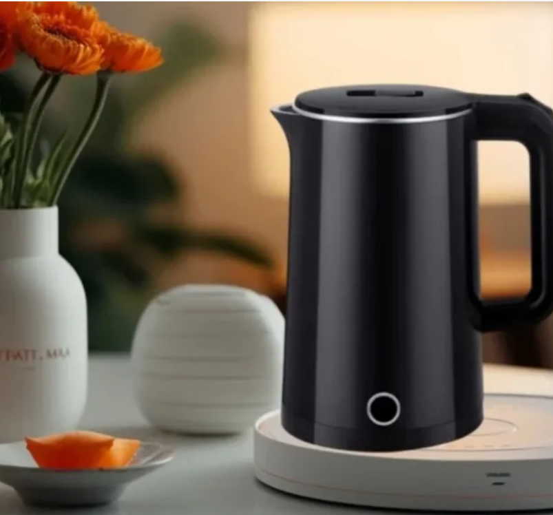 Електрочайник Domotec MS-5028 2л 2000Вт (Чорний,Білий) Автоматичне вимкнення Одеса - фото 3