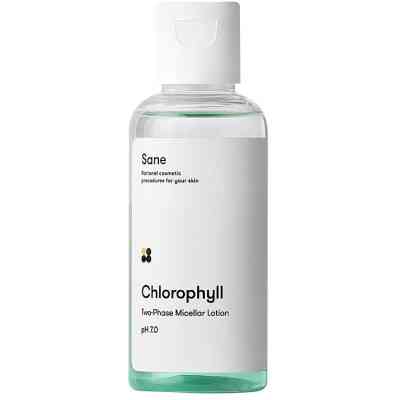 Мицеллярная вода Sane Chlorophyll Two-Phase Micellar Lotion Двухфазная 50 мл (4820266830335) Винница