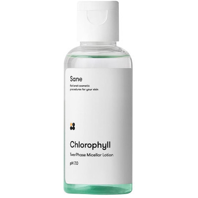 Мицеллярная вода Sane Chlorophyll Two-Phase Micellar Lotion Двухфазная 50 мл (4820266830335) Винница - изображение 1